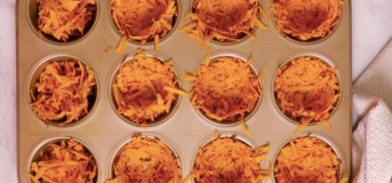 Potato Hash Brown Quiche Cups Recipe