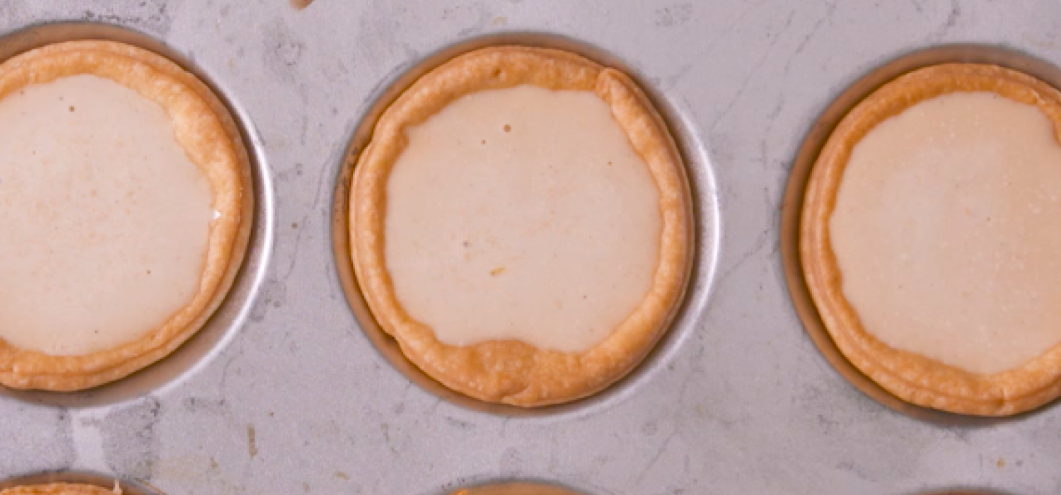 Custard & Banana Tartlets