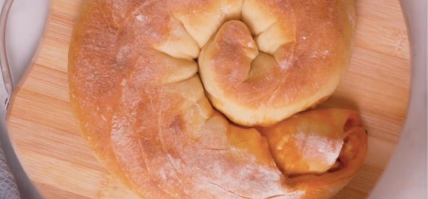 Loaded Butter Chickpea Curry Roll