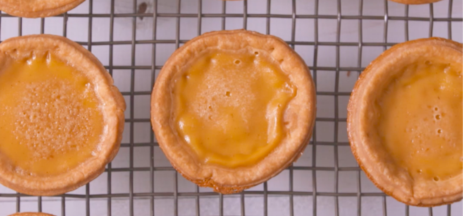 Custard & Banana Tartlets
