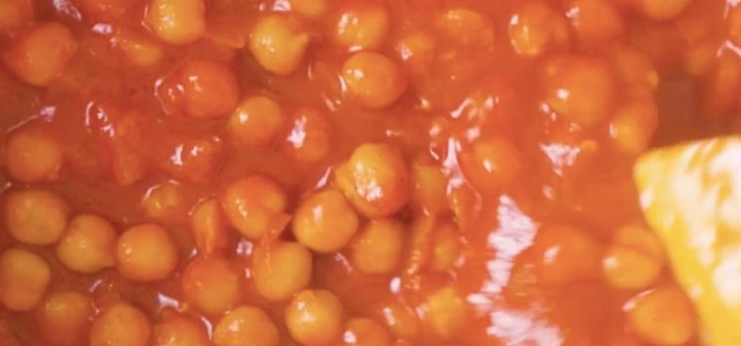 Loaded Butter Chickpea Curry Roll