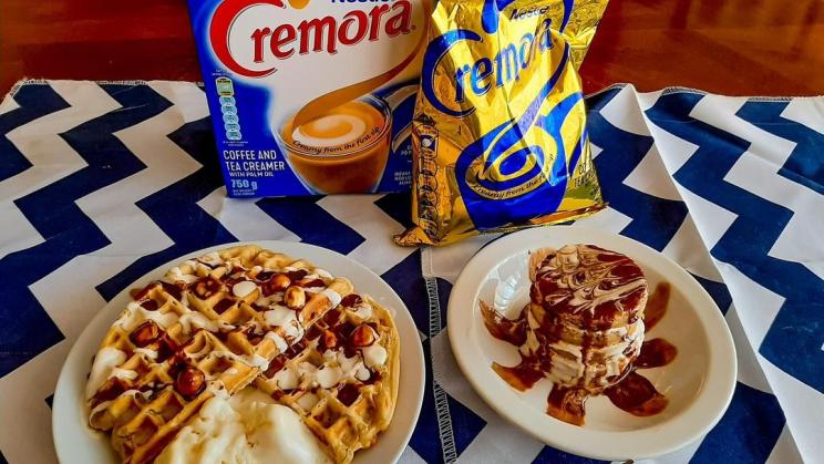Cremora Infused Waffles inspired by Bonolo Charmaine Lehabe