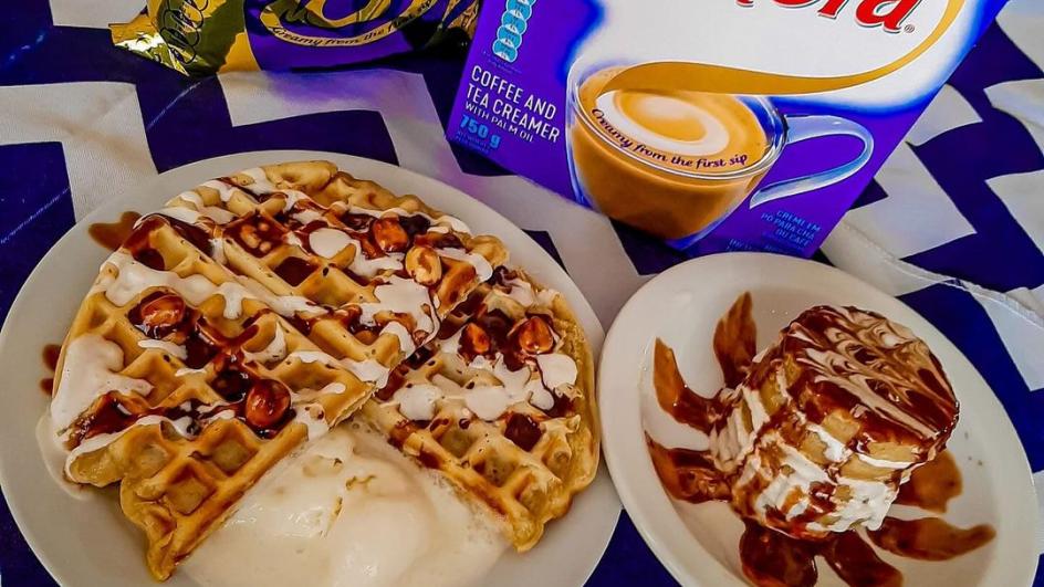 Cremora Infused Waffles