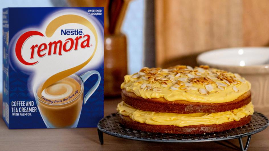 Custard cake
