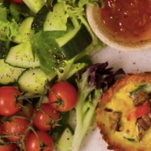 Potato Hash Brown Quiche Cups Recipe