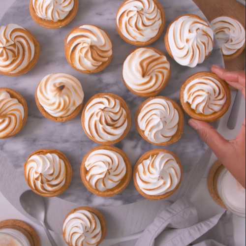 Custard & Banana Tartlets