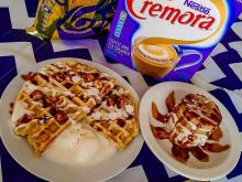 Cremora Infused Waffles